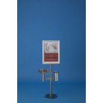 Kombiständer Sterbebildbehälter Spagettikerzenhalterung Klapprahmen DinA4